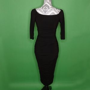 NWT Pinup Girl Clothing Monica Dress in Black